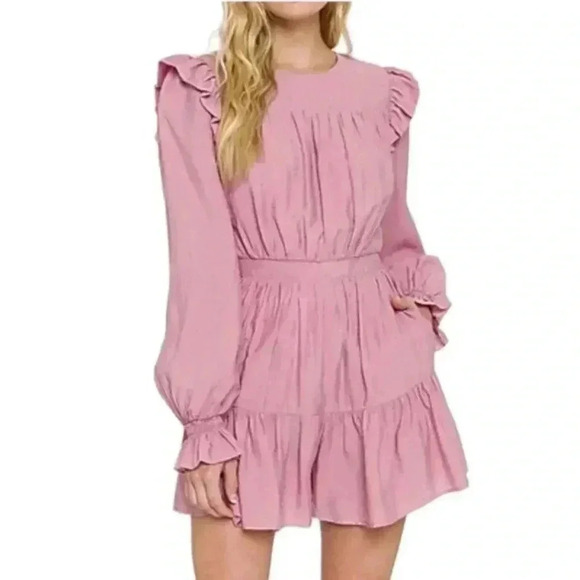 MP_LA'VEN Ruffle Long Sleeve Romper‎ - Picture 9 of 9